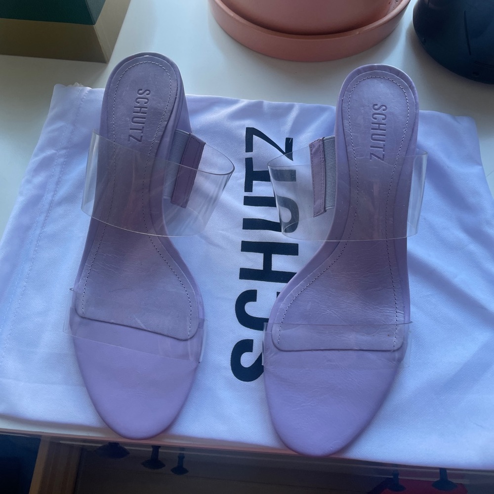 Schutz Victorie chunky heel